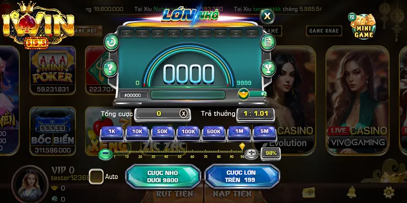 Vận May Gọi Tên - Chinh Phục Game Slot Lớn Nhỏ iwin68!