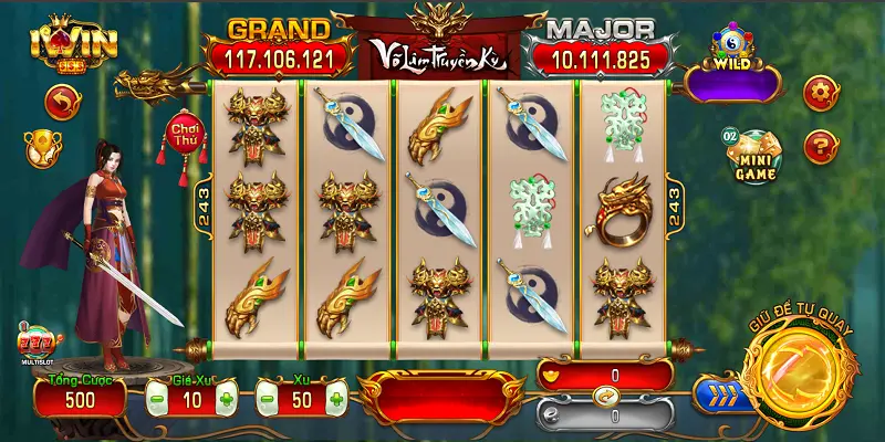 Cách Chơi Slot Võ Lâm Truyền Kỳ Tại iwin